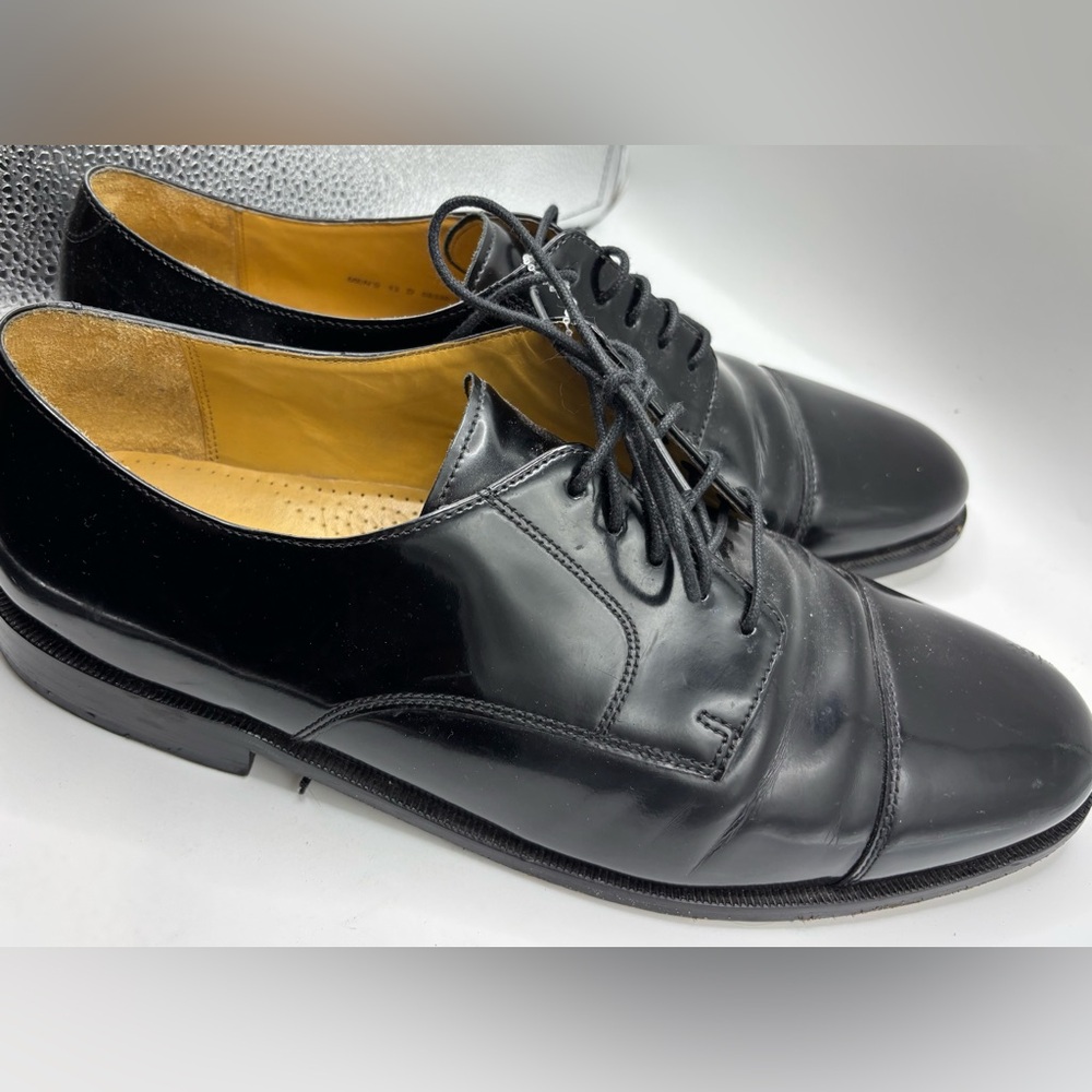 Cole Haan Men’s Black Leather Cap Toe Oxford Dress Shoes Size 13 D - Picture 9 of 9